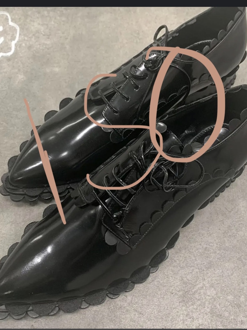 ISO Simone Rocha Oxford Derby Shoes